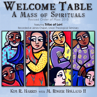 Book cover for Welcome Table Mass: A Mass of Spirituals