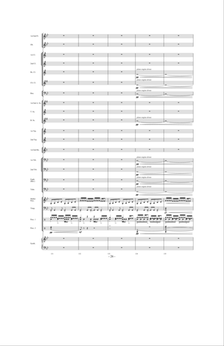Earhart Concert Band scores gallery preview page 25