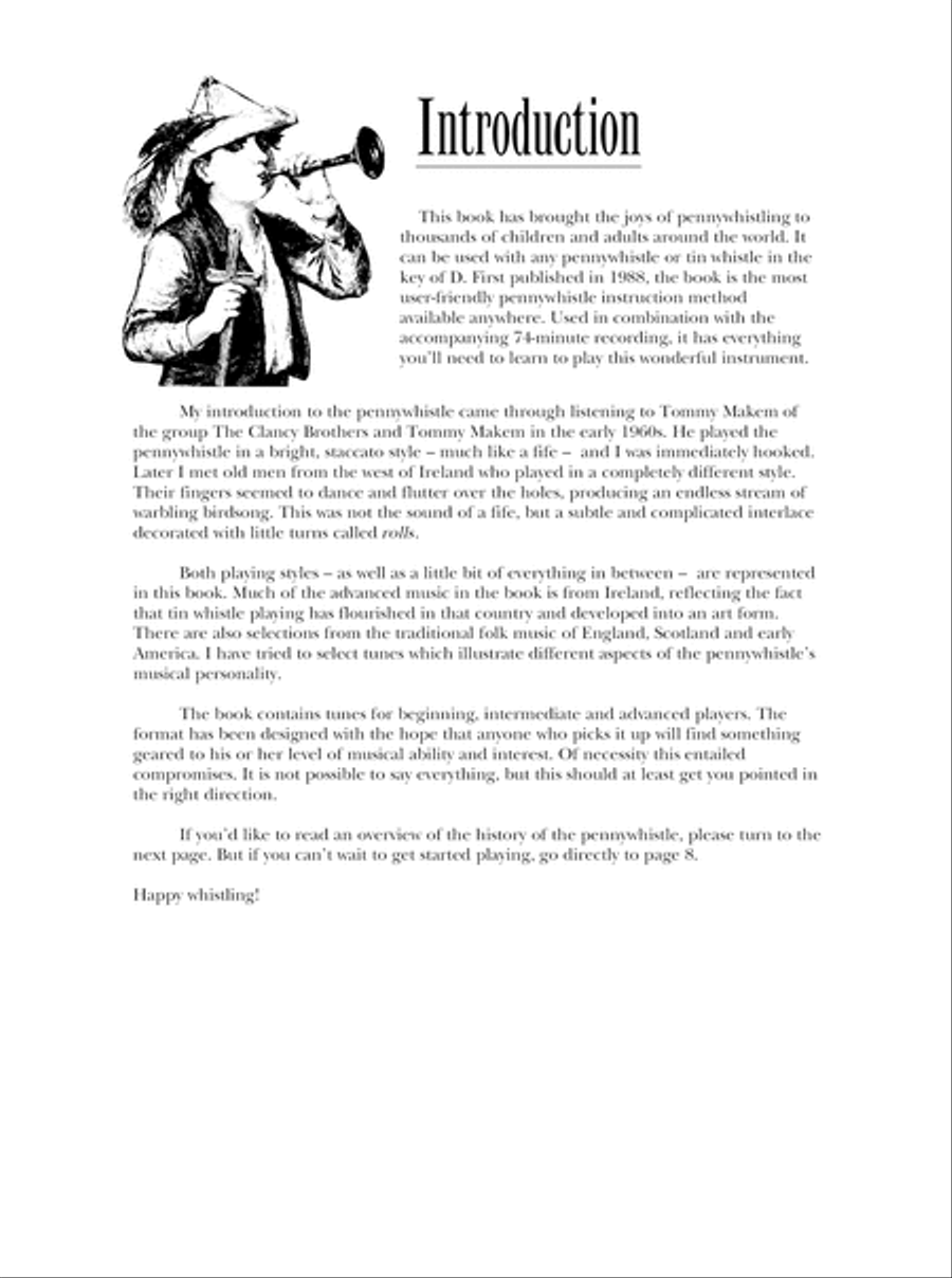 The Bill Ochs Tin Whistle Handbook Tin Whistle scores gallery preview page 4