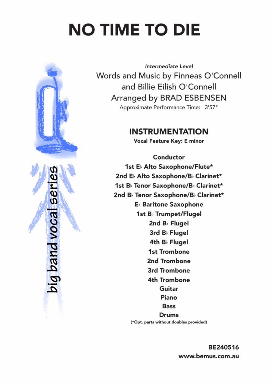No Time To Die Jazz Ensemble scores gallery preview page 1