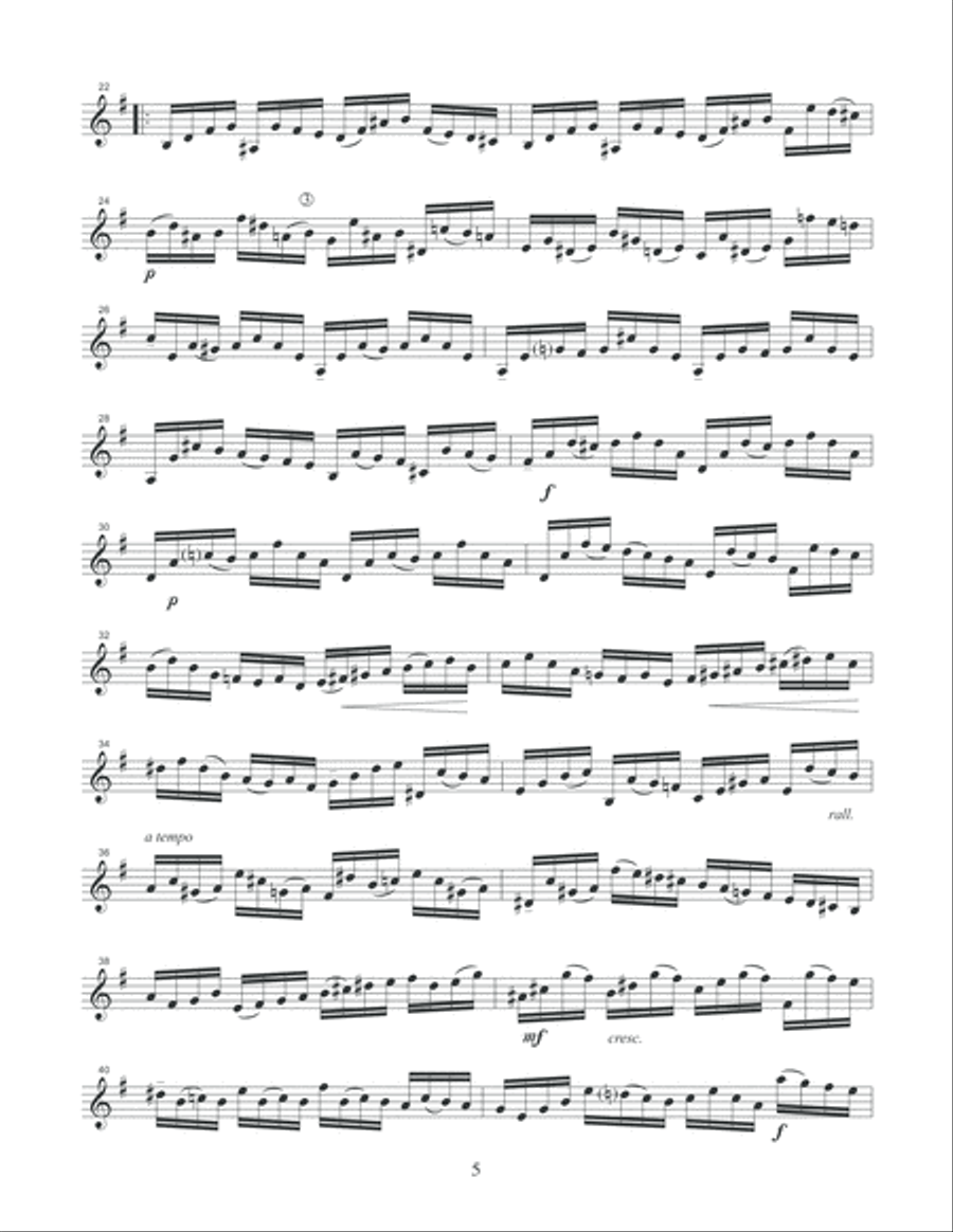 25 Solos for Guitar from the Unaccompanied Partitas, Sonatas and Suites of J.S. Bach Classical Guitar scores gallery preview page 6