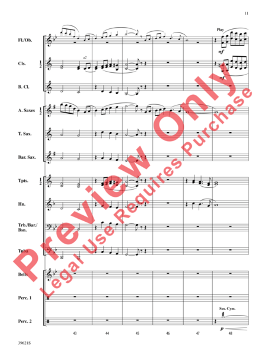 Clowning Around Clowning Around Concert Band scores gallery preview page 12