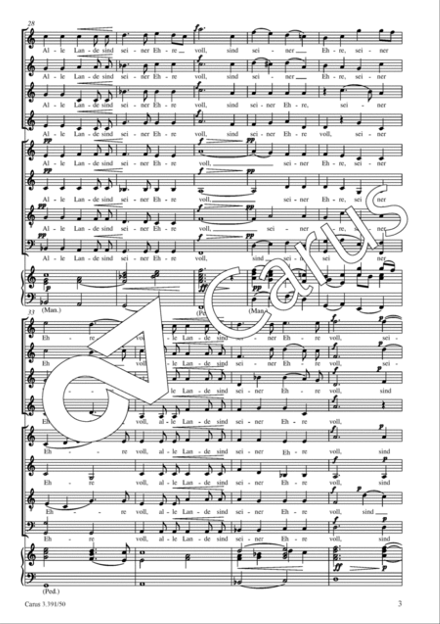 Heilig, heilig, heilig SSAA scores gallery preview page 4