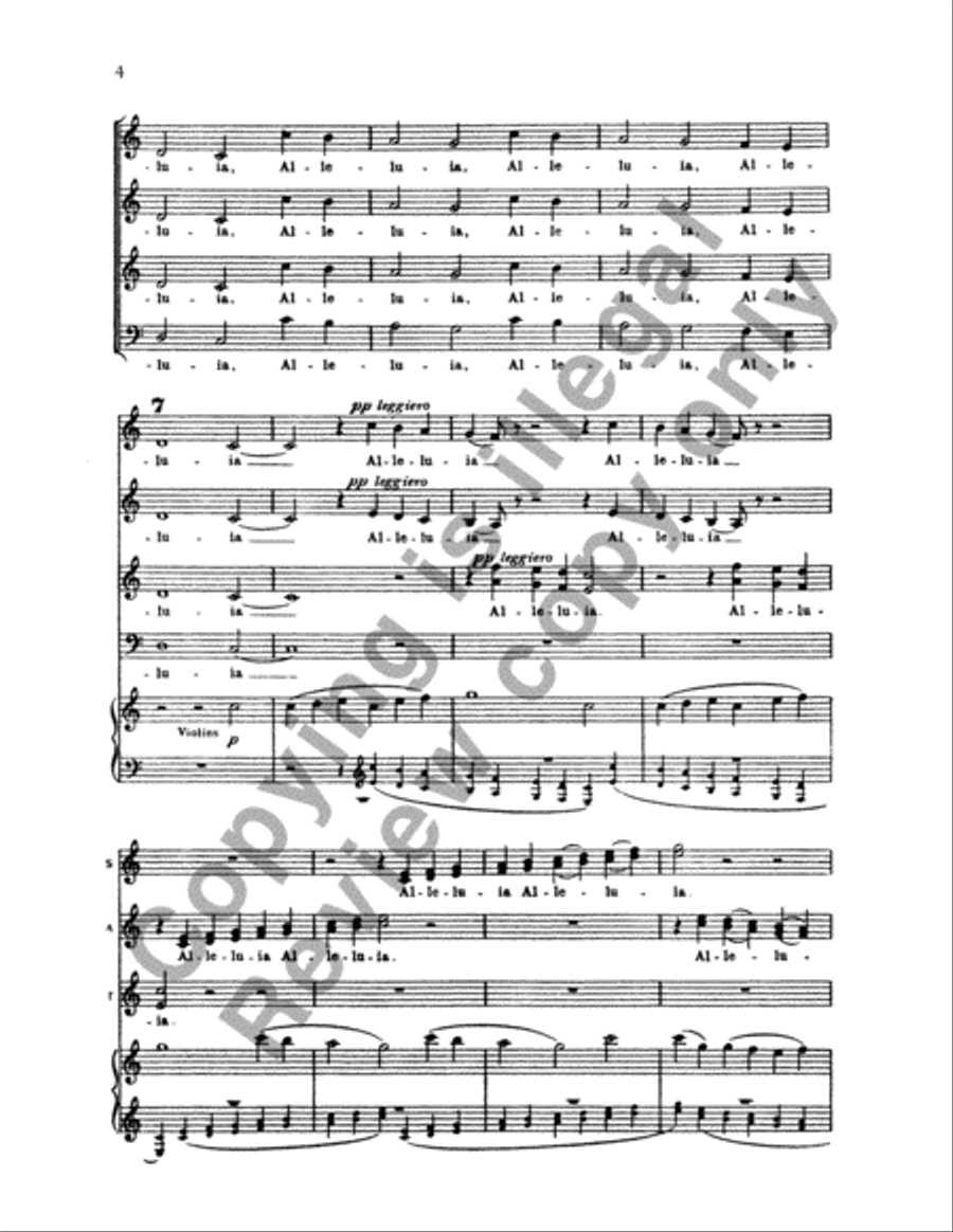 Psalm 148: Lord, Who Hast Made Us (Organ/Vocal Score) 4-Part scores gallery preview page 3