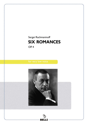 Book cover for Six Romances, Op. 4