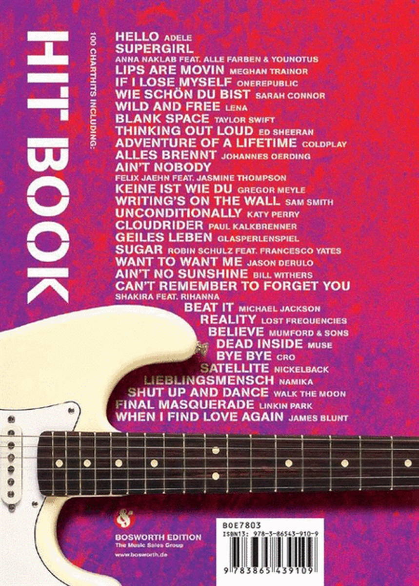 Hitbook 1 - 100 Charthits fur Gitarre