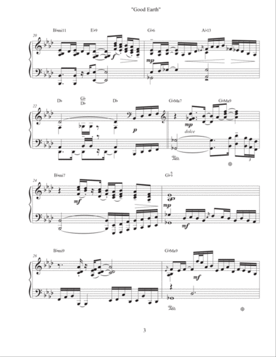 Good Earth - Etude #7 Piano Method scores gallery preview page 3
