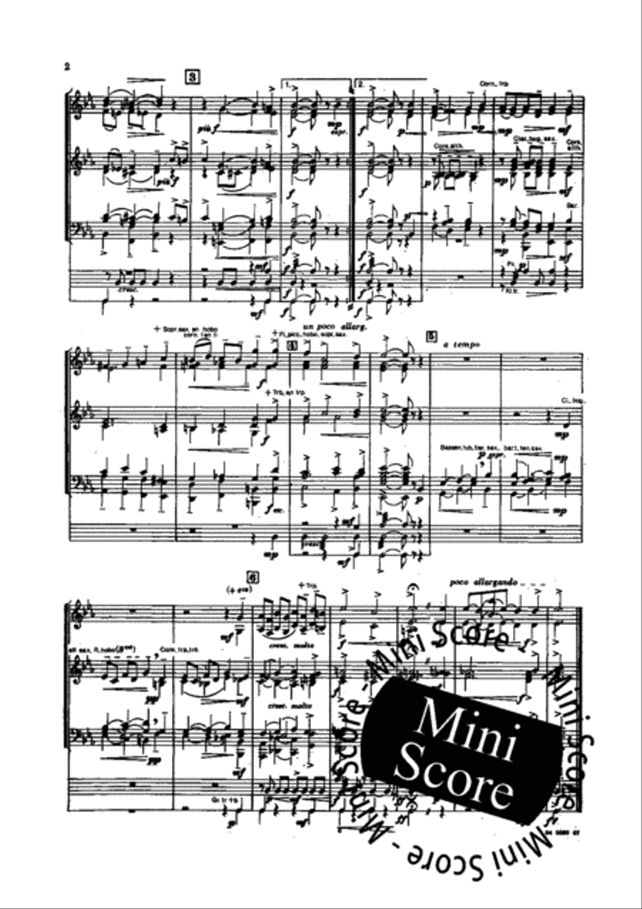 Melodioso Fanfare Band scores gallery preview page 6