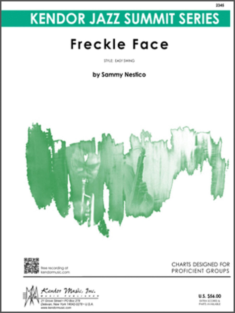 Freckle Face (Full Score) Jazz Ensemble scores gallery preview page 1