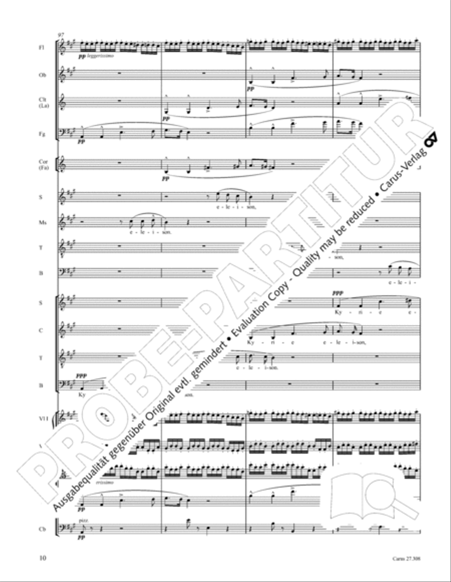 Messa da Requiem 4-Part scores gallery preview page 16