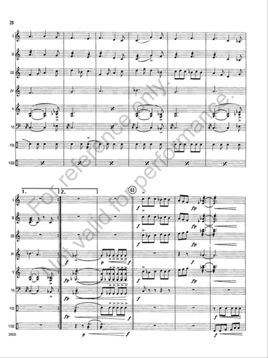 Windstone Suite Percussion Ensemble scores gallery preview page 19