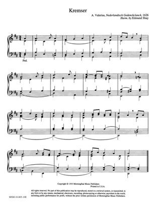 Kremser (Hymn Harmonization)