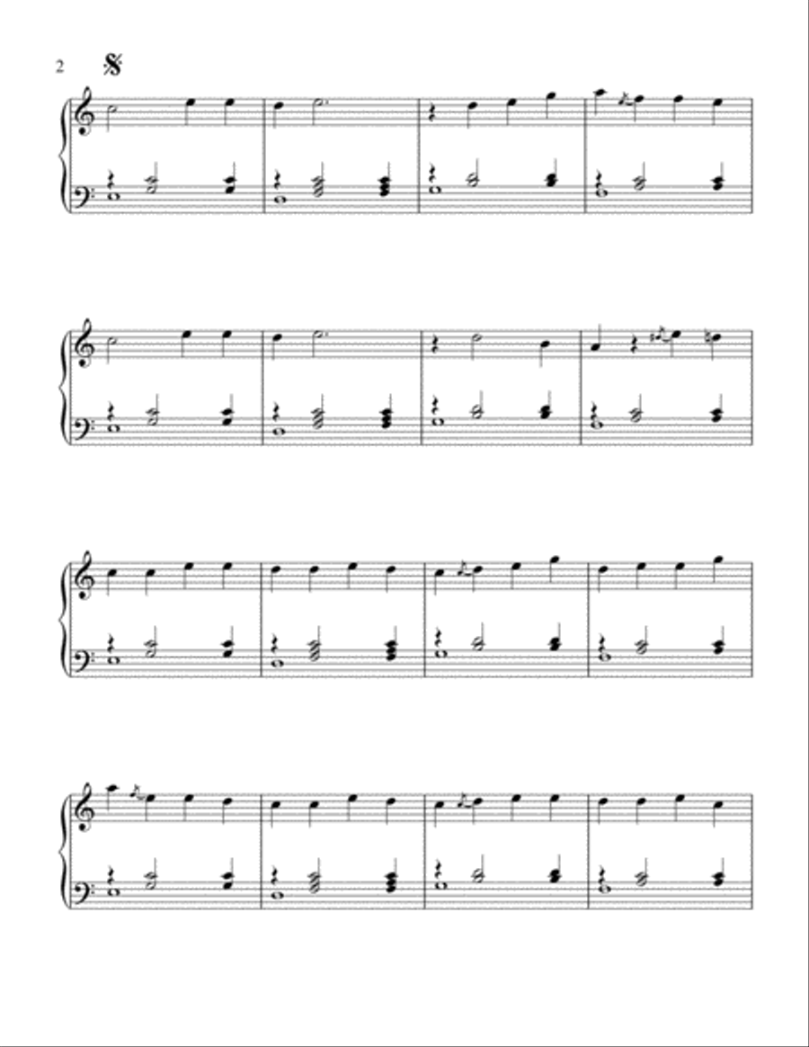 Cheerleader Piano Solo scores gallery preview page 3