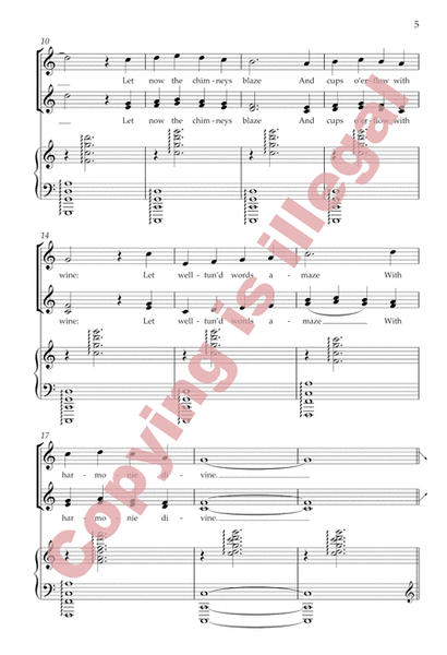 Winter Lullabies (Choral Score)