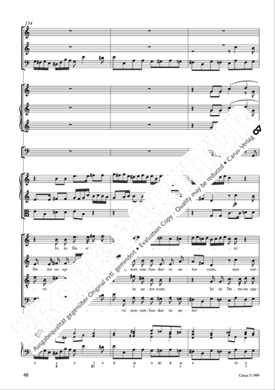 Te Deum Te Deum 4-Part scores gallery preview page 49