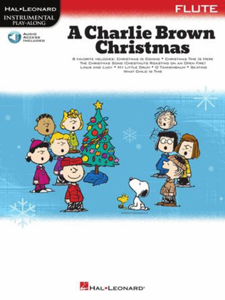 Book cover for A Charlie Brown Christmas – Instrumental Play-Along