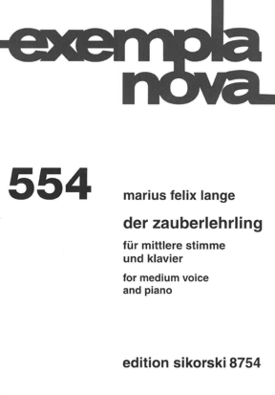 Der Zauberlehrling Medium Voice scores gallery preview page 1