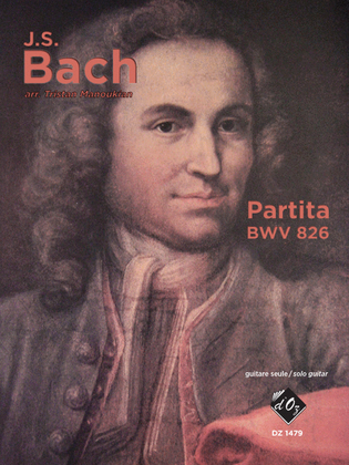 Book cover for Partita BWV 826