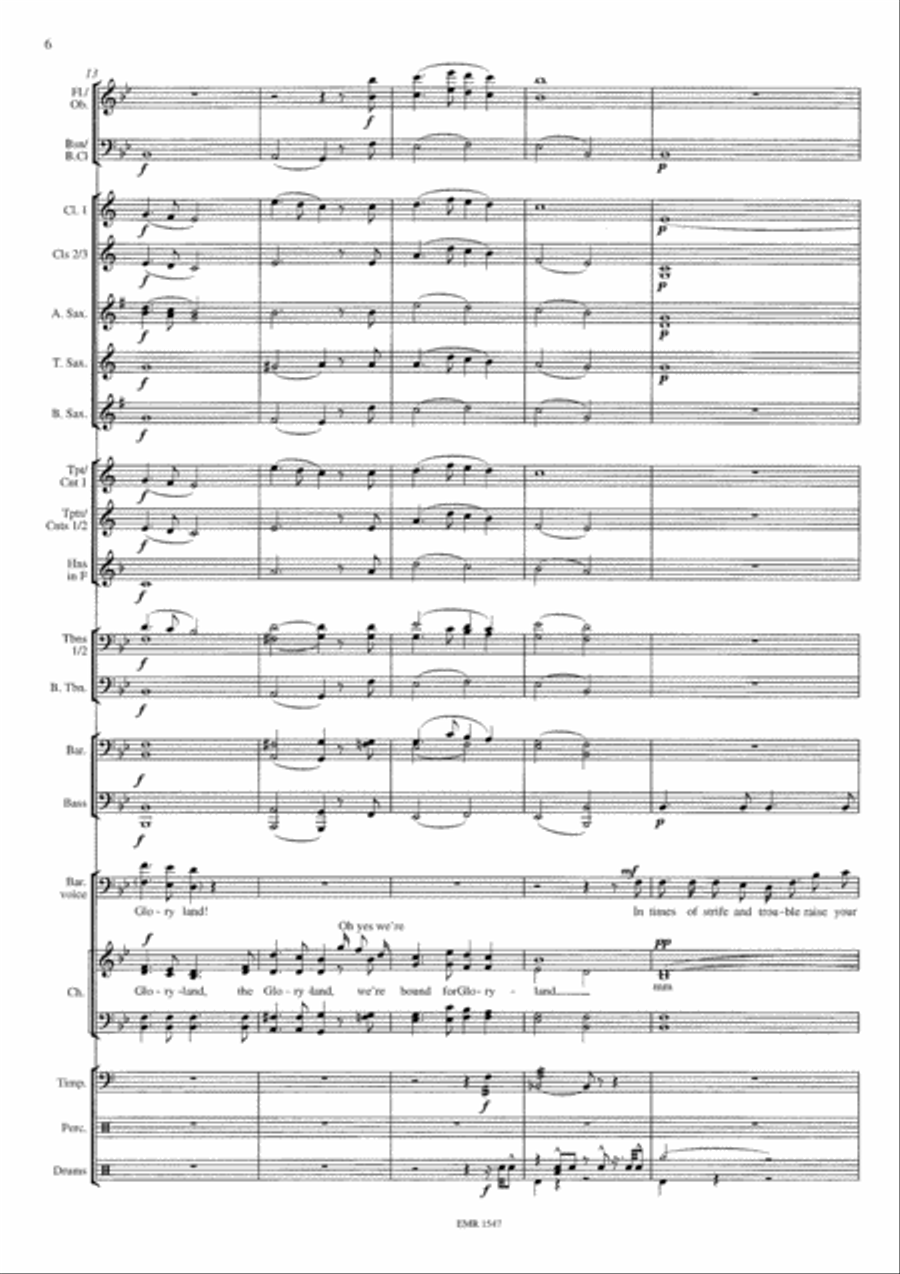 Gloryland Gloryland 4-Part scores gallery preview page 8