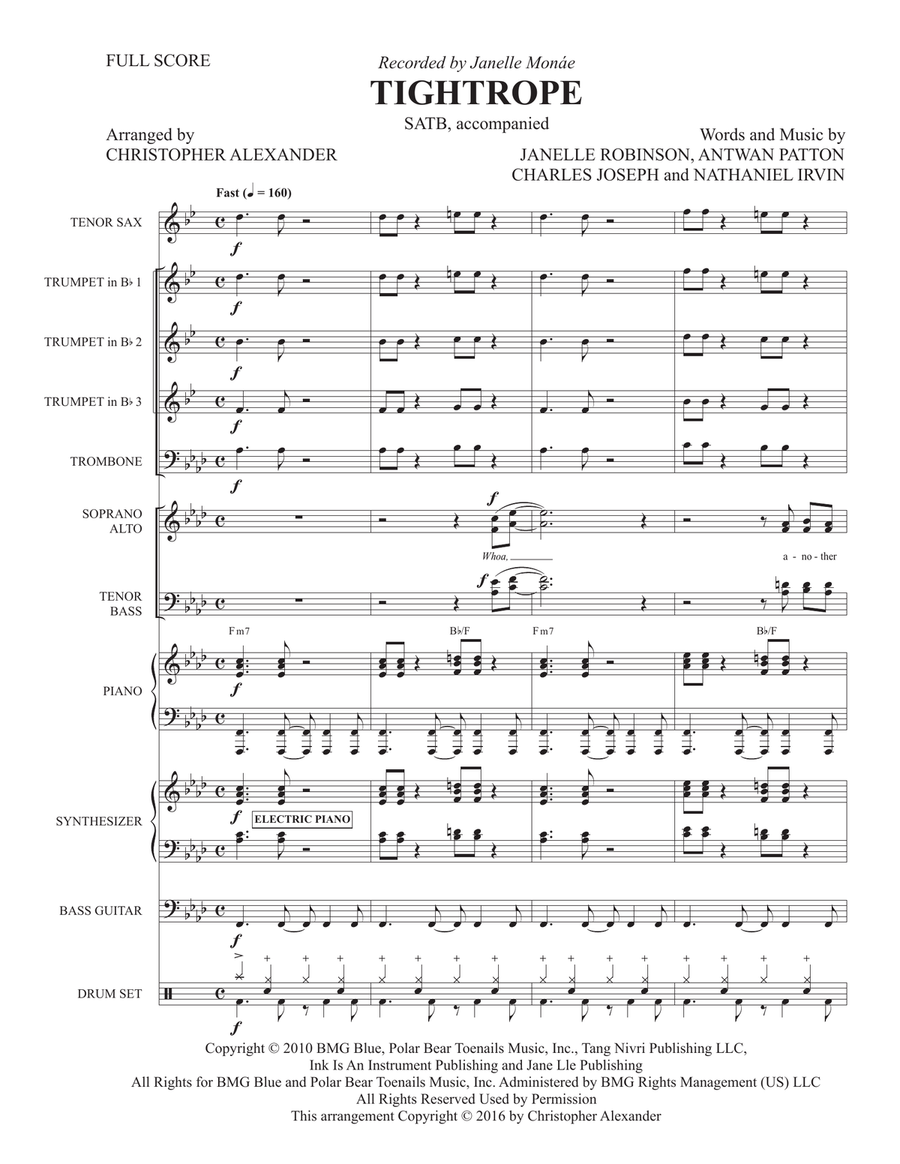 Tightrope Large Ensemble scores gallery preview page 4