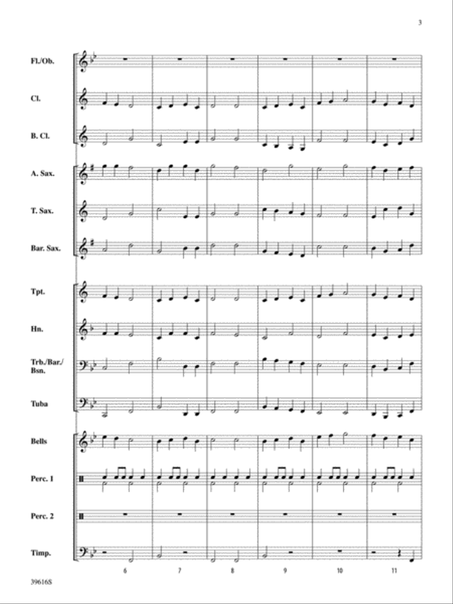 Quicksilver March: Score Quicksilver March: Score Concert Band scores gallery preview page 3