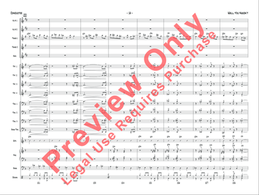 Well You Needn't Jazz Ensemble scores gallery preview page 17