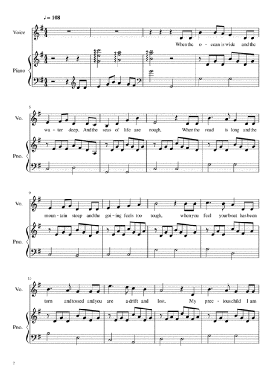 Called by Name Voice scores gallery preview page 2