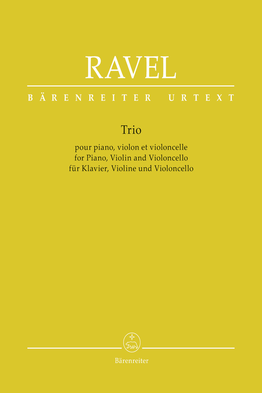 Trio for Piano, Violin and Violoncello Piano Trio scores gallery preview page 1
