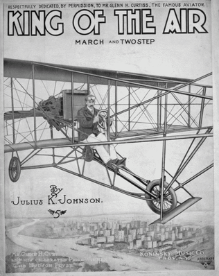 Book cover for King of the Air. March and Two Step