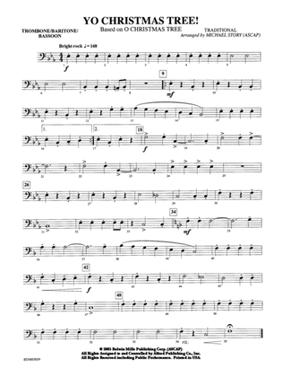Yo Christmas Tree! (based on "O Christmas Tree"): 1st Trombone
