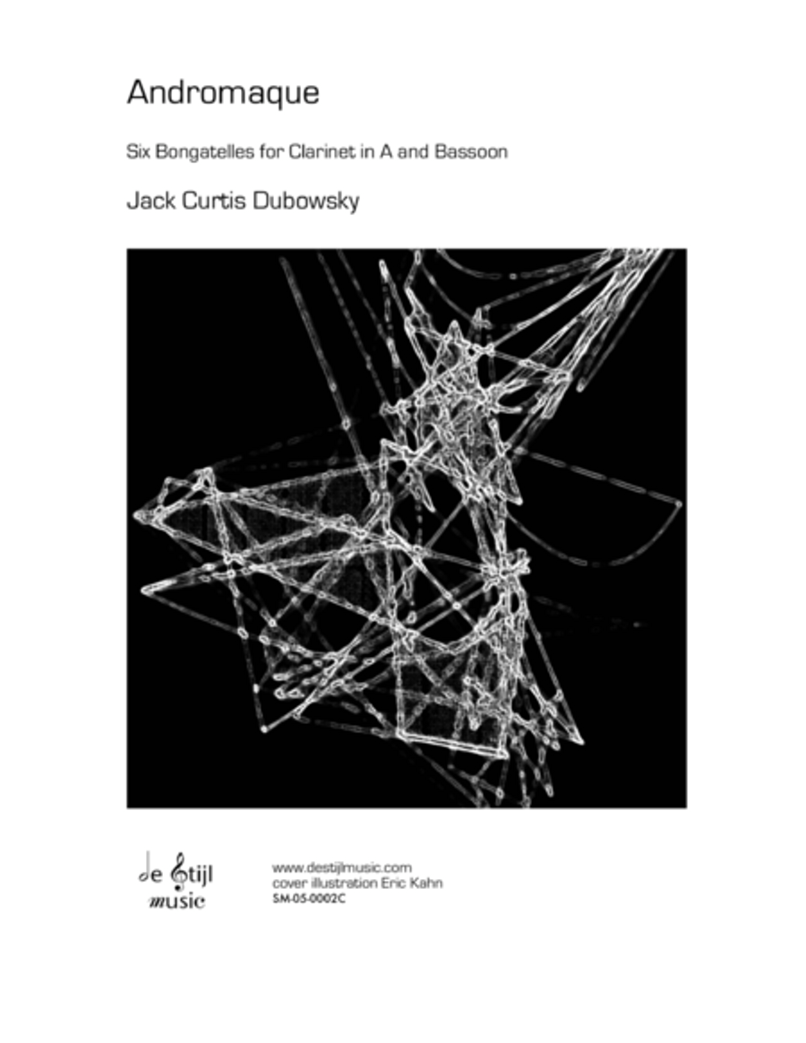 Andromaque : Six Bongatelles (Clar in A/Bassoon) Woodwind Duet scores gallery preview page 1