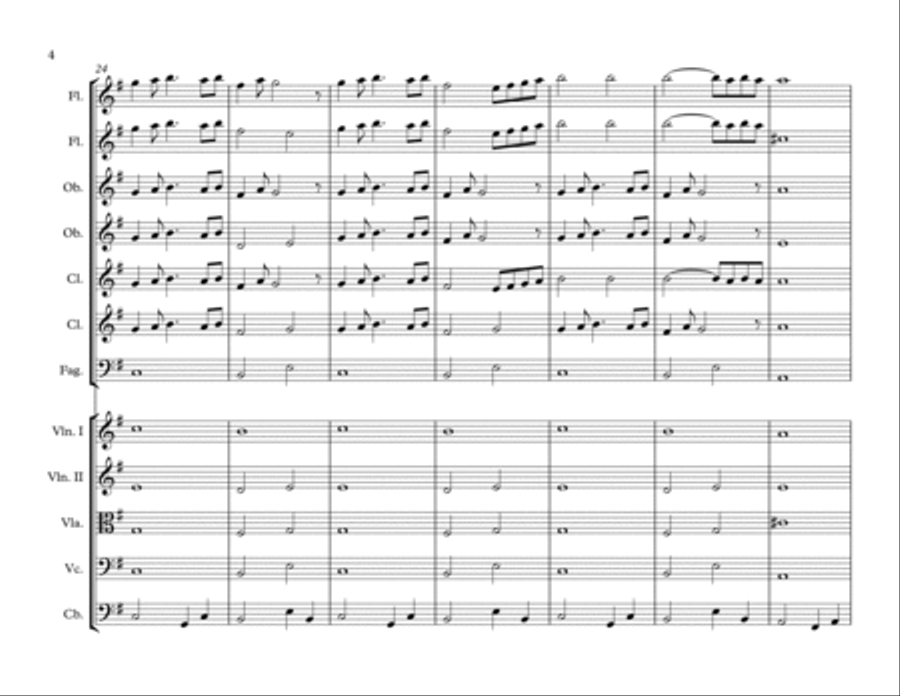 Bachata Rosa Full Orchestra scores gallery preview page 4