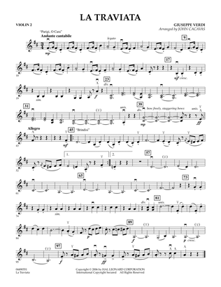 La Traviata - Violin 2