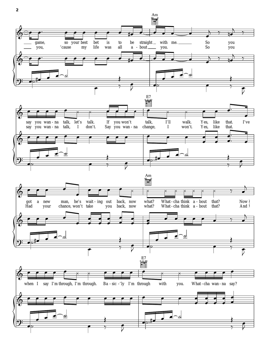 There You Go Acoustic Guitar scores gallery preview page 2