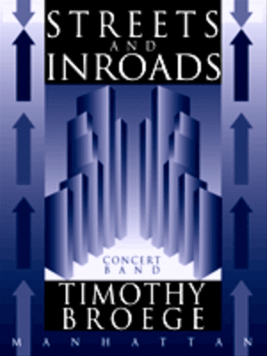 Streets and Inroads: Fantasy for Winds and Percussion Concert Band scores gallery preview page 1