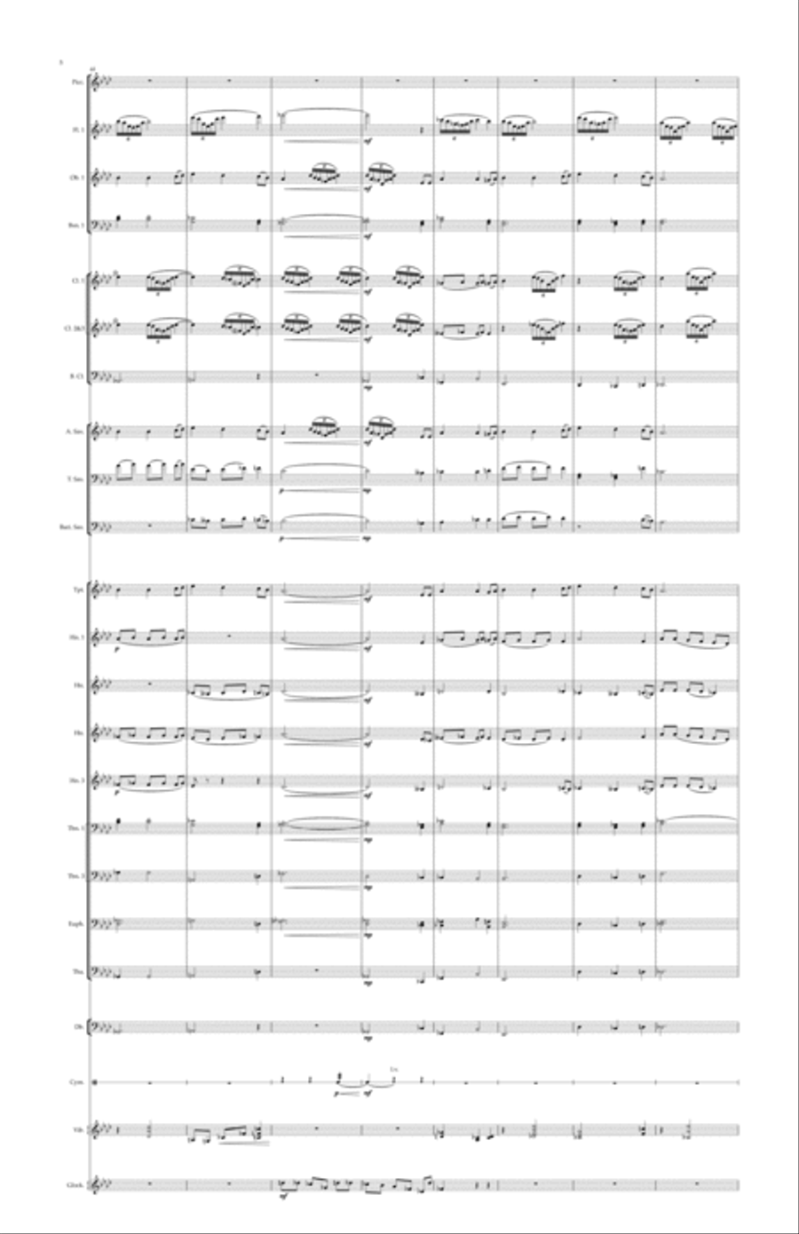 Infant Holy Concert Band scores gallery preview page 6