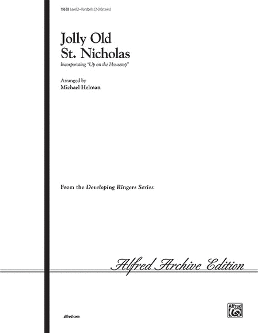 Jolly Old St. Nicholas Handbell Choir scores gallery preview page 1