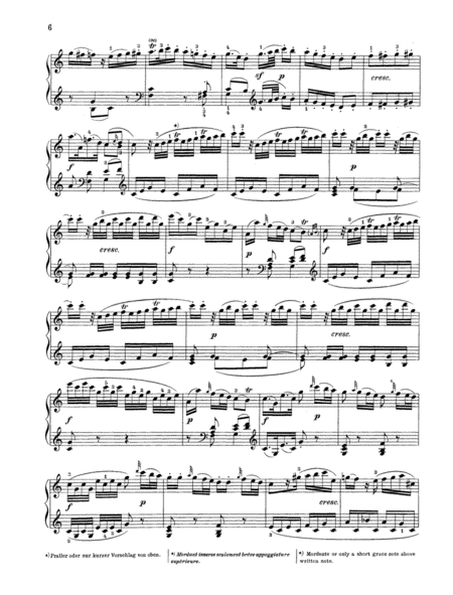 Sonata C major, K. 330