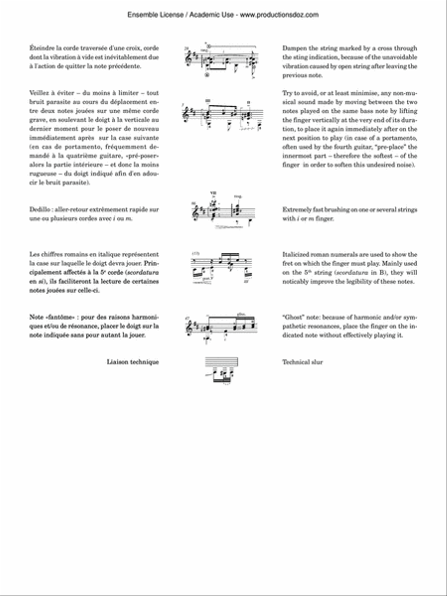 Alfonsina y el mar Classical Guitar scores gallery preview page 4