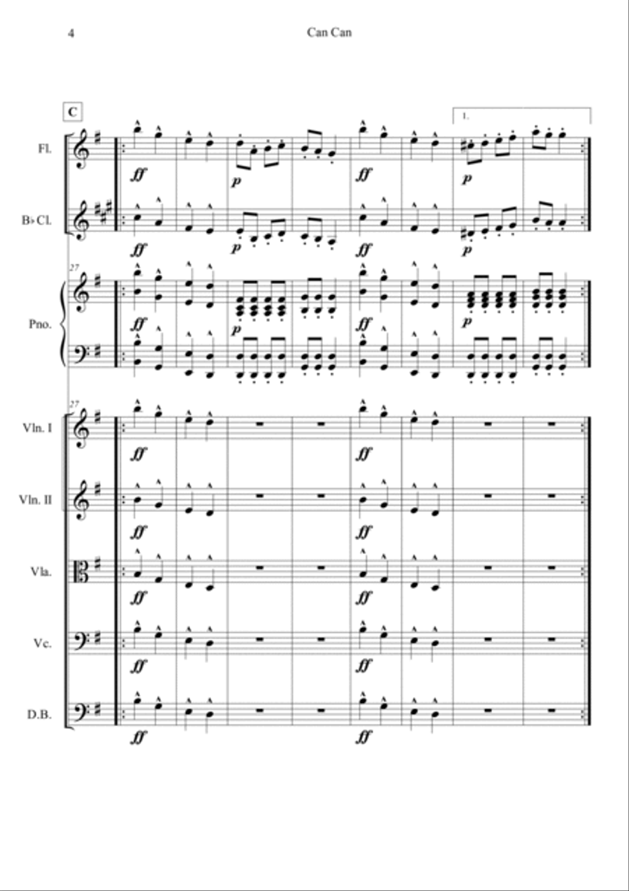 Can Can (from Orpheus in the Underworld) image number null