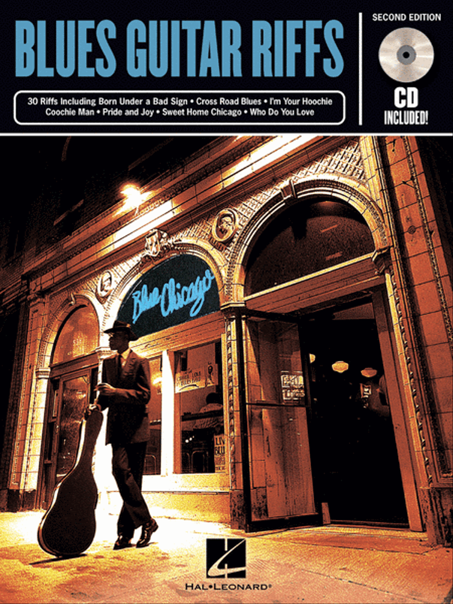 Blues Guitar Riffs - 2nd Edition Electric Guitar scores gallery preview page 1