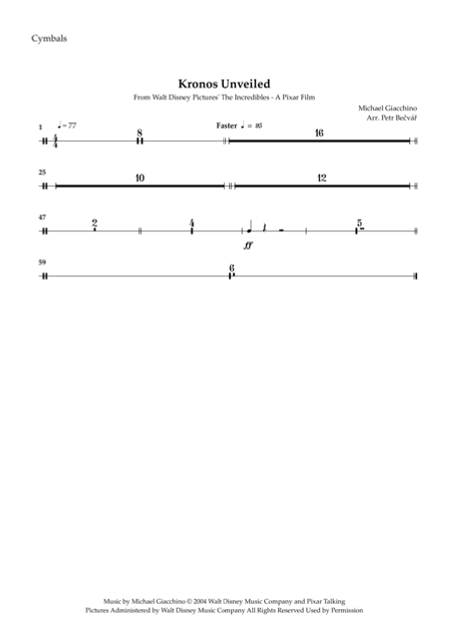 Kronos Unveiled Large Ensemble scores gallery preview page 6