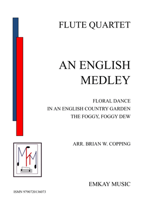 Book cover for AN ENGLISH MEDLEY – FLUTE QUARTET