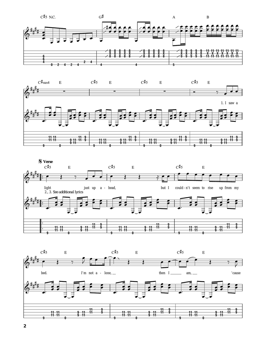 Day Of The Eagle Acoustic Guitar scores gallery preview page 2