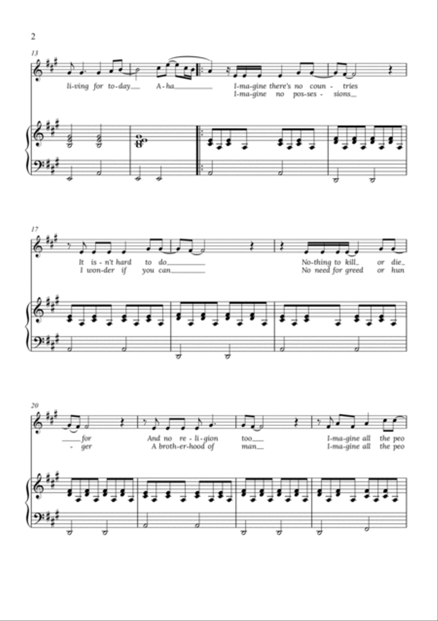 Imagine Alto Voice scores gallery preview page 2