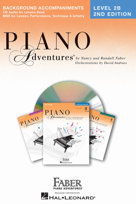 Piano Adventures Lesson Book CD, Level 2B