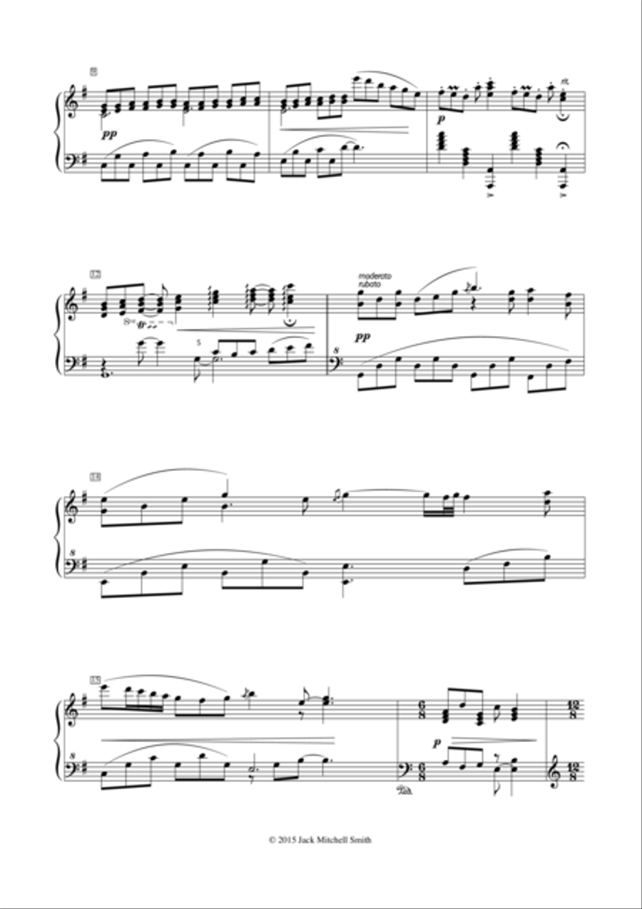 The Butterfly The Butterfly Piano Solo scores gallery preview page 2