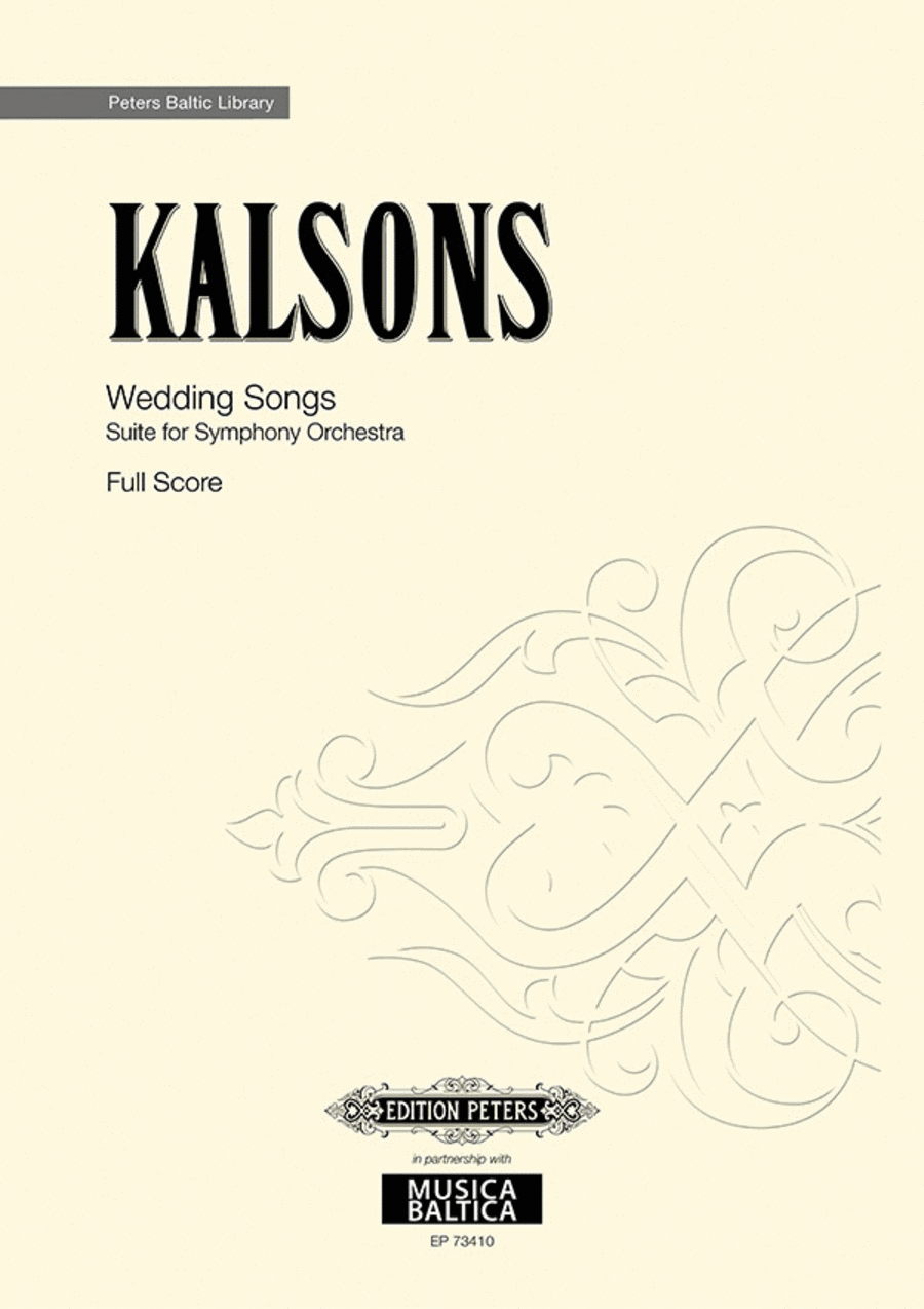 Wedding Songs (Kazu dziesmas) String Orchestra scores gallery preview page 1