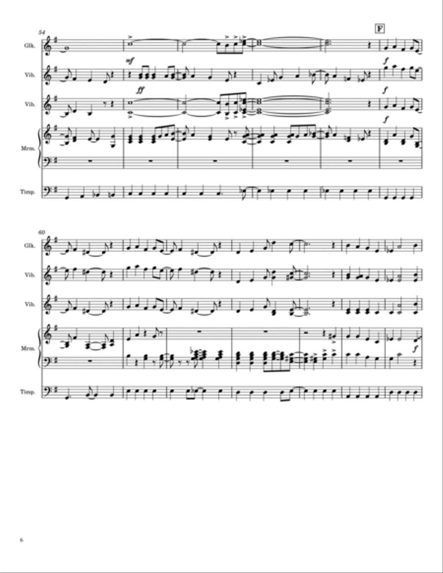 All I Want For Christmas Is You Percussion scores gallery preview page 6