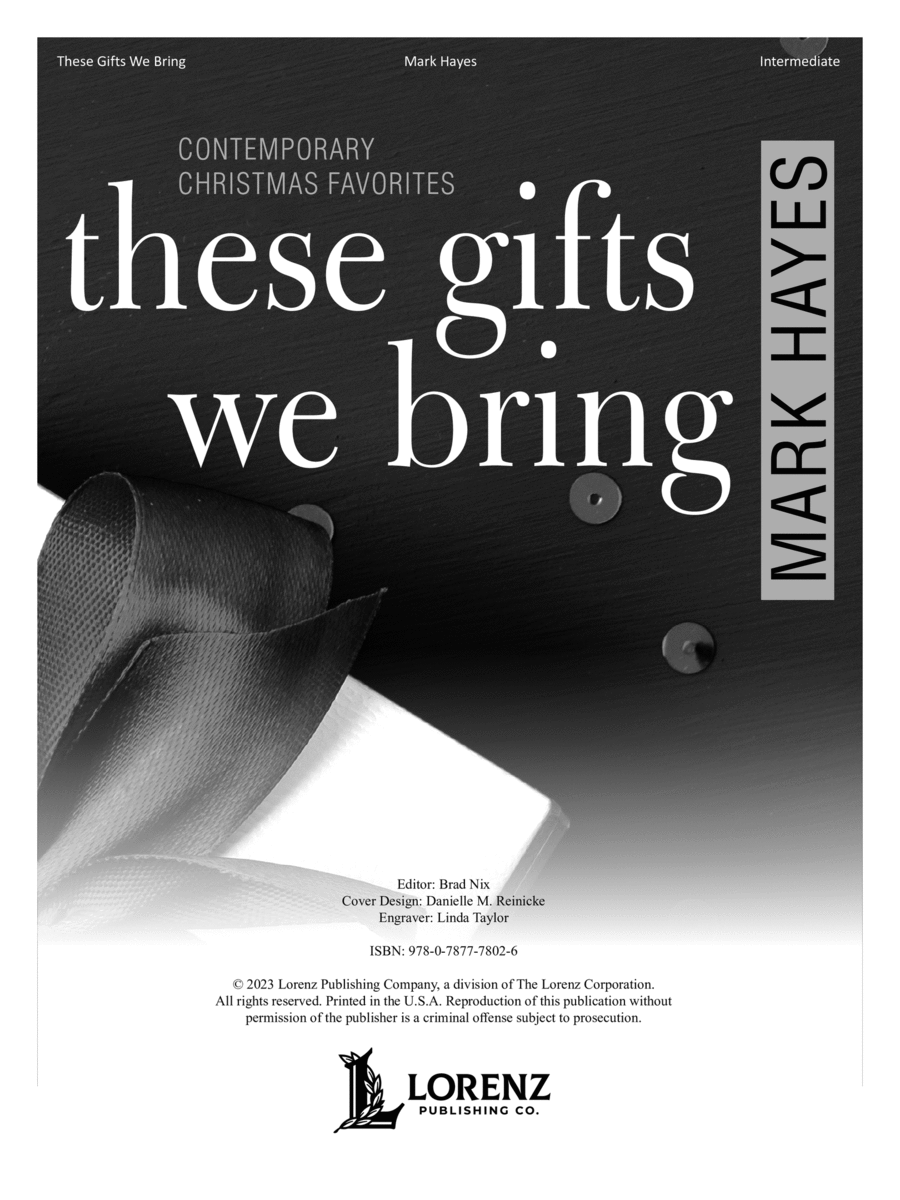 These Gifts We Bring These Gifts We Bring Piano Solo scores gallery preview page 1